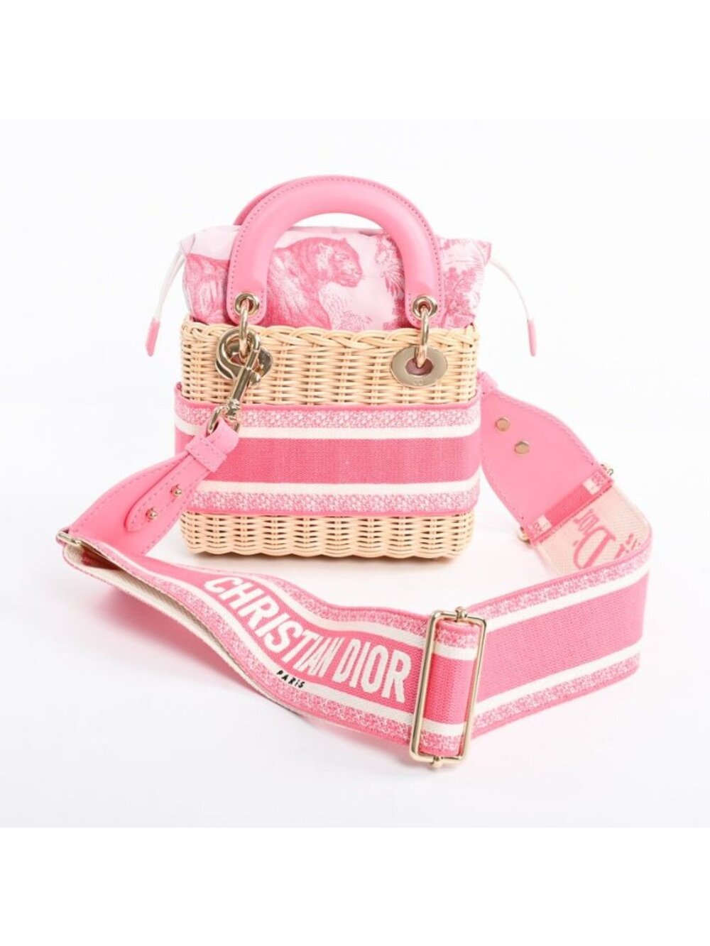 Dior Handbag Lady Dior Mini - Picture 3 of 6
